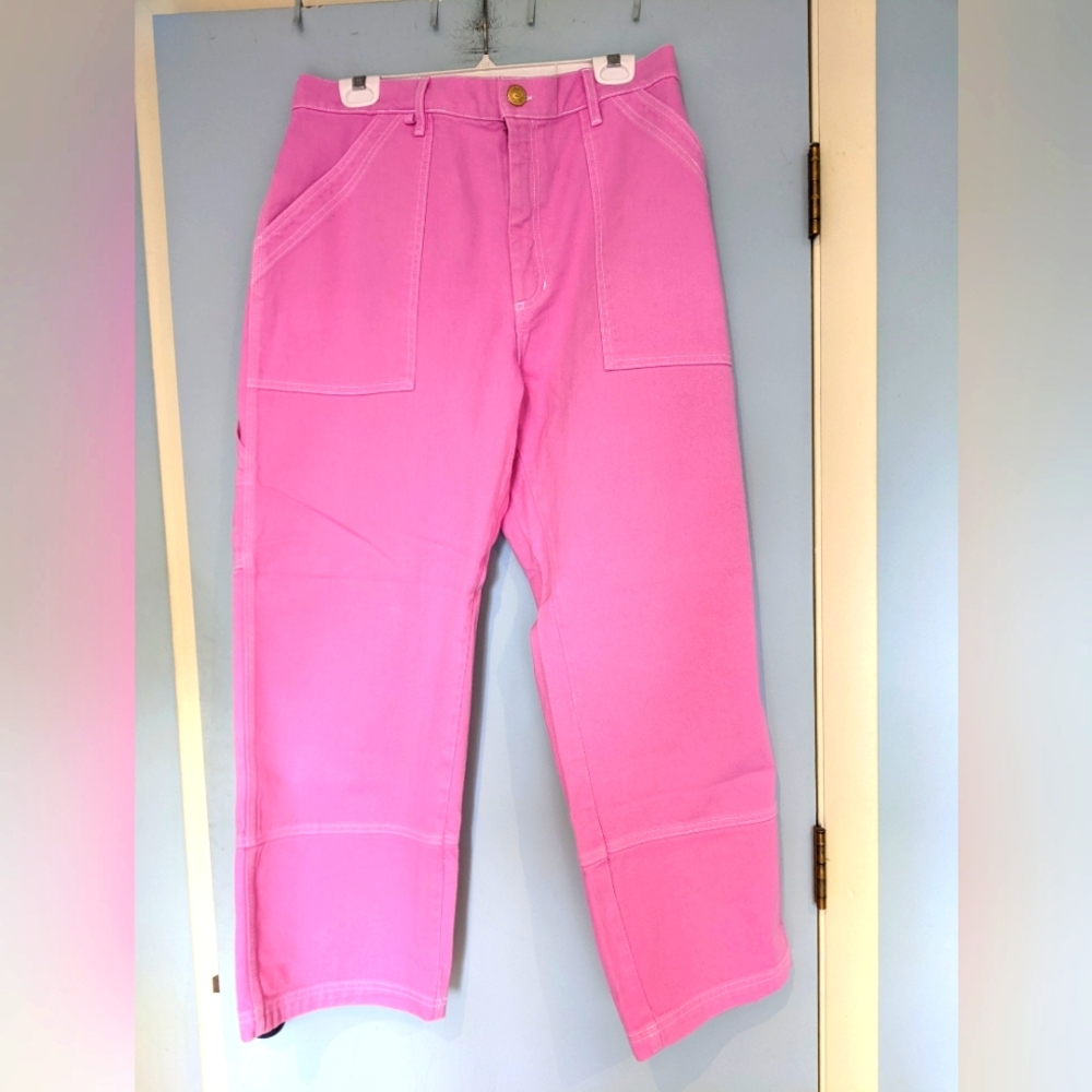 *rare* bubblegum pink carpenter jeans
